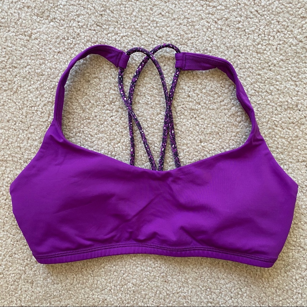 Purple Lululemon Women’s Sports Bra Size 6